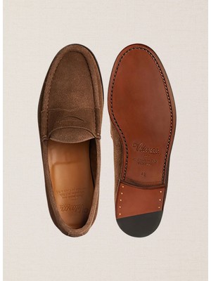 Velasca %100 Sığır Derisi Kahve Erkek Loafer Ost