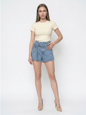 Loft Slim Fit Kadın Şort