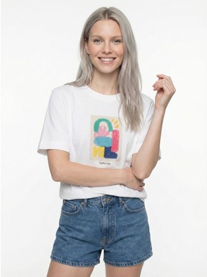 Loft Loose Fit Kadın Tshirt K.kol