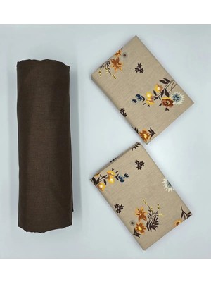 Pınar Home Collection %100 Organik Pamuk Kumaş Lastikli Çarşaf+Yastık Kılıfı köşe Derinliği 28-30 Cm yeni Sezon