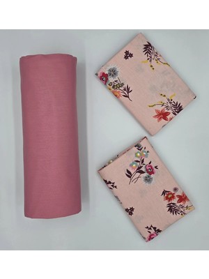 Pınar Home Collection %100 Organik Pamuk Kumaş Lastikli Çarşaf+Yastık Kılıfı köşe Derinliği 28-30 Cm yeni Sezon
