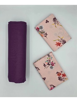 Pınar Home Collection %100 Organik Pamuk Kumaş Lastikli Çarşaf+Yastık Kılıfı köşe Derinliği 28-30 Cm yeni Sezon