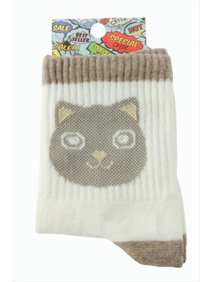 Marsilyan Kedi Kolej Çorap 8*28