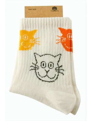 Marsilyan Kedi Kolej Çorap 8*28