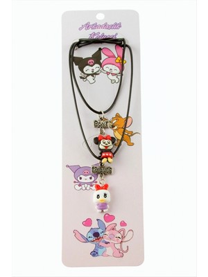 Marsilyan Çzgflm Karakteri Arkadaşlık Kolyeleri (Çift Kolye)