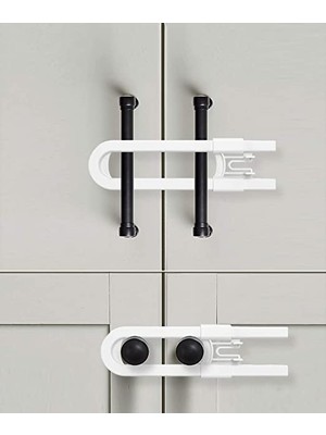 Kaia Life Bebek Çuk Çekmece ve Dolap Koruma Raylı Güvenlik Sistemi Emniyet Kilidi