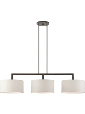 Vinner UK002 Özel Statik Siyah 3 Kollu Avize