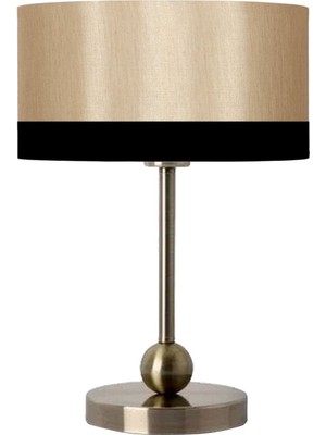 Vinner Sphere Eskitme Kaplama Metal Abajur - Siyah Mataro