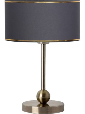 Vinner Sphere Eskitme Kaplama Metal Abajur - Gold Antrasit