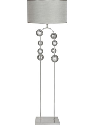 Vinner Krom Kaplama Metal Lambader - Pre Gri