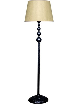 Vinner Siyah Kaplama Helezon Paslanmaz Metal Modern Lambader - Kumsal