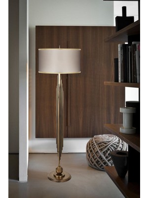 Vinner Marche Eskitme Mat Gold Kaplama Metal Lambader - Gold Orego