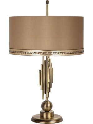 Vinner Marche Mka-01 Eskitme Mat Gold Metal Abajur - Gold V Mataro