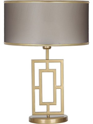 Vinner Puglia Eskitme Mat Gold Metal Abajur - Gold Orego