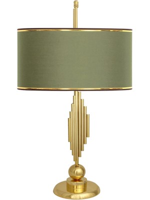 Vinner Marche MKA-001 Gold Kaplama Metal Abajur - Gold Haki