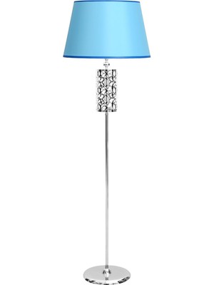 Epifanio Laser 5707 Krom Kaplama Metal Lambader - Turkuaz