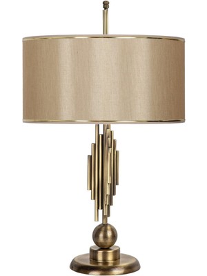 Vinner Marche Mka-01 Eskitme Mat Gold Metal Abajur - Gold Mataro