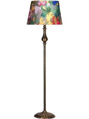 Epifanio Antony Eskitme Burgulu Metal Lambader - Violet