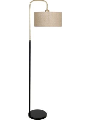 Vinner Siyah Metal Lambader - Çuval, Eskitme Detaylı Renkli Metal Malzeme ile Şık Tasarım