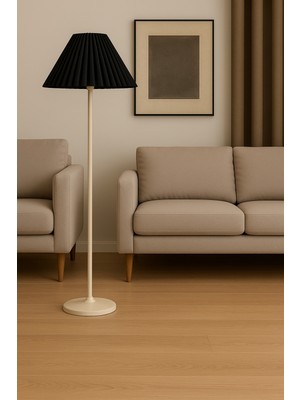 Vinner LMD-FR03 Conic Krem Metal Lambader - Siyah Kırma