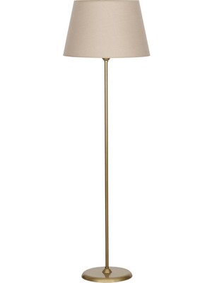 Vinner Krem Renkli Conic Eskitme Metal Düz Lambader - E27 Ampul Duy Tipi ile Modern Tasarım