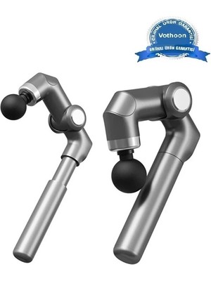 Eco Port Uzun Saplı Masaj Sı Derin Doku Kas Masaj Aleti 6 Başlıklı Şarjlı Profesyonel 6 Kademe