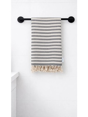 AQUATOLIA Knidos Peştemal - %100 Pamuk- 100X180- Peştemal- Plaj Havlusu- Çizgi Desen