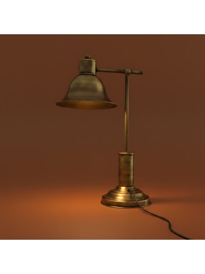 Ottolamp Zamansız Dekoratif Metal Masa Lambası Klasik Tasarım Çalışma ve Okuma Lambası