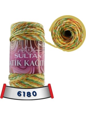 Sultan Batik Kağıt Ip Çanta Ipi 6180 / 2 Adet