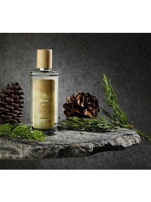 LuviLavant Amber Eau De Toilette Parfüm Kolonya 100 ml 80 Derece Çiçeksi Koku Sprey