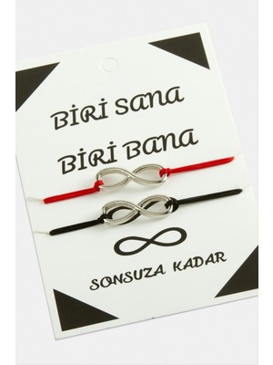 Zero Land Zengemtx 2 Adet Sonsuzluk Ip Bileklik-Renkli