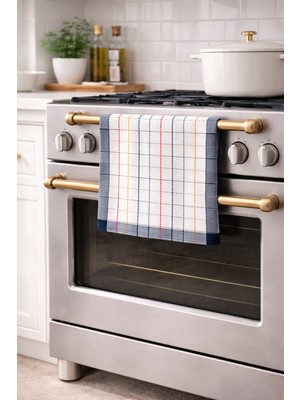 Taya Home %100 Pamuk Kurulama Bezi 3’lü Set – Yüksek Emici Mutfak Bezi (45X65 Cm)