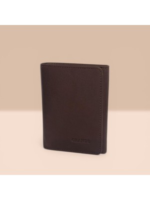 Grande Küçük Boy Gerçek Deri Erkek Cüzdanı Hakiki Deri