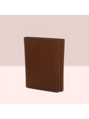 Grande Küçük Boy Gerçek Deri Erkek Cüzdanı Hakiki Deri