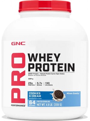 Gnc Pro – Whey Protein – 2201 G (64 Servis)