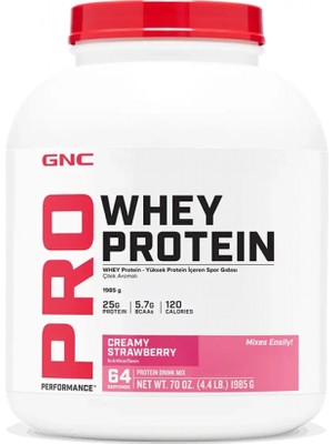 Gnc Pro – Whey Protein – 1985 G (64 Servis)