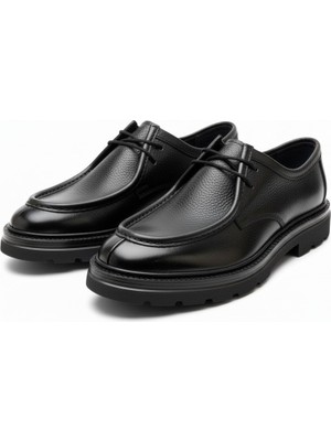 By Barretti Siyah Dokulu Deri Sidney Loafer