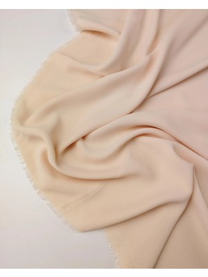 Kumaş Parça Somon Renkte Şifon Kumaş 145X200CM