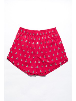 Paul Kenzie Christmas Collection - Kadın Ev Şort - Pine