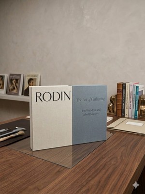 Rawliving Kumaş Kaplı Rodın&gümüş The Art Of Dekoratif Kutu