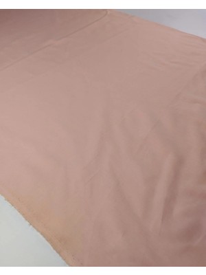 Kumaş Parça Pembe Somon Arası Renkte Pamuk Vual Kumaş 145X200CM