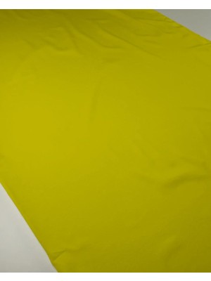 Kumaş Parça Neon Sarı Renkte Sentetik Astarlık Kumaş 140X225CM