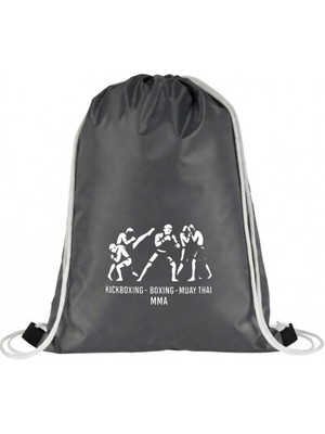 Hero Tasarım Dövüş Kulübü - Ipli Spor Sırt Çantası - Günlük - Okul 35*45CM One Size | HR1030
