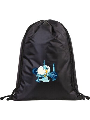 Hero Tasarım Son Tekrar - Ipli Spor Sırt Çantası - Günlük - Okul 35*45CM One Size | HR0014