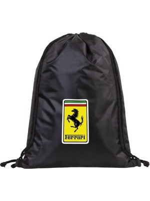 Hero Tasarım Ferrari - Ipli Spor Sırt Çantası - Günlük - Okul 35*45CM One Size | BLL4629