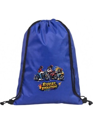 Hero Tasarım Motor Rider - Ipli Spor Sırt Çantası - Günlük - Okul 35*45CM One Size | HR0110