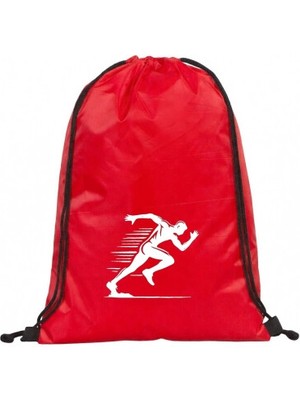Hero Tasarım Koşu - Ipli Spor Sırt Çantası - Günlük - Okul 35*45CM One Size | HR1029