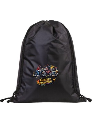 Hero Tasarım Motor Rider - Ipli Spor Sırt Çantası - Günlük - Okul 35*45CM One Size | HR0110