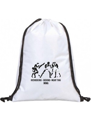 Hero Tasarım Dövüş Kulübü - Ipli Spor Sırt Çantası - Günlük - Okul 35*45CM One Size | HR1030