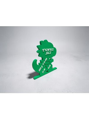 3D Tasarım Kişiye Özel Dino Figürlü Hatıra Tasarım